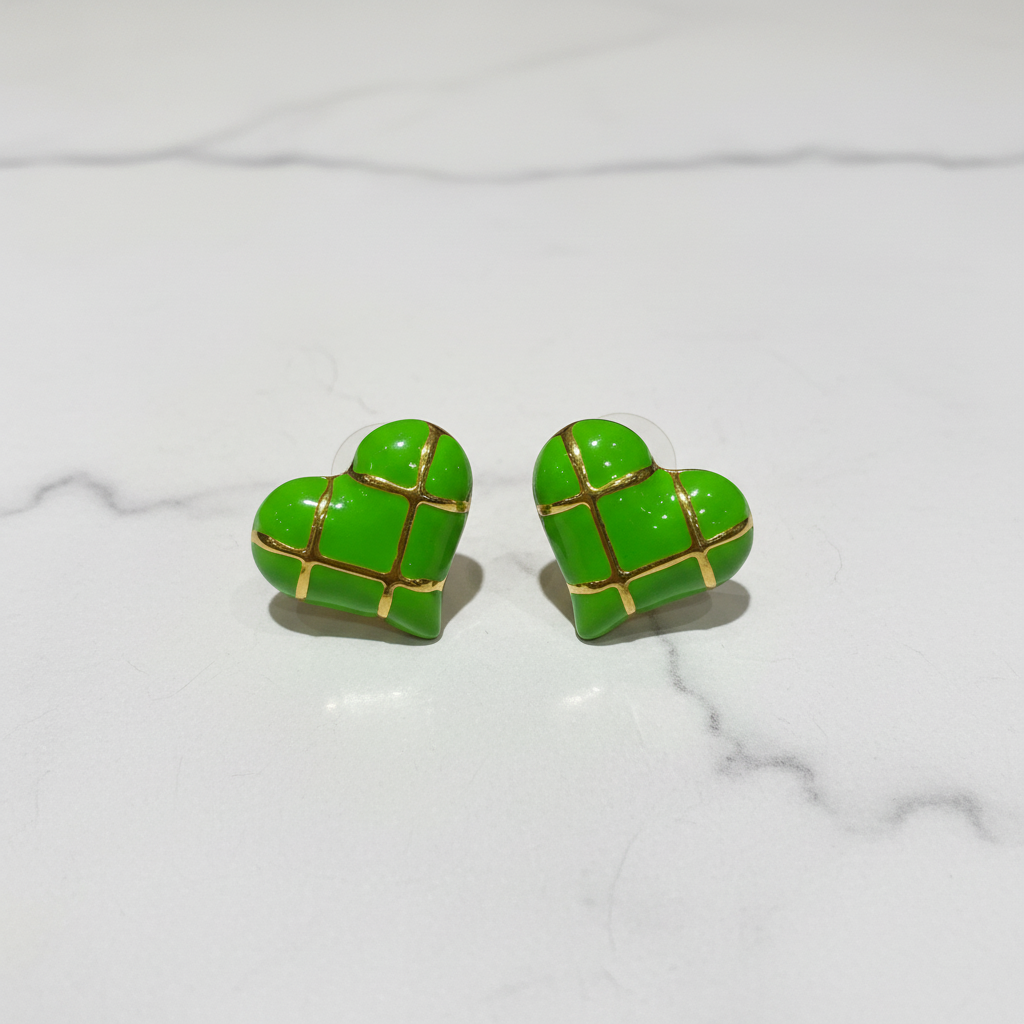 Orecchini cybe Verde
