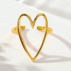 Anello Cuore gold