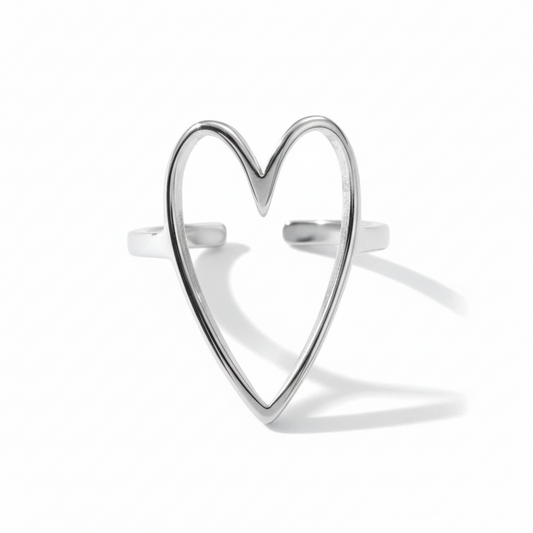 Anello Cuore silver