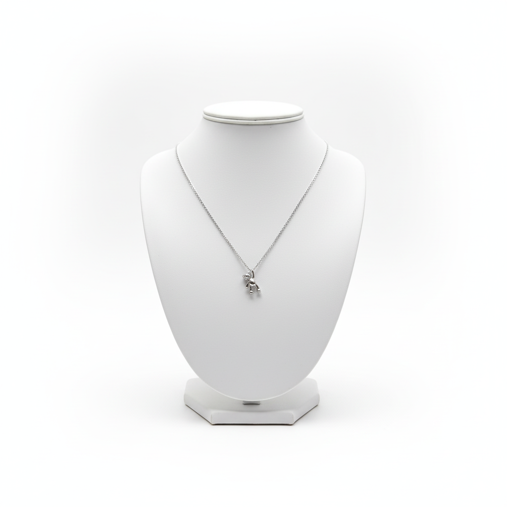 Collana orso silver