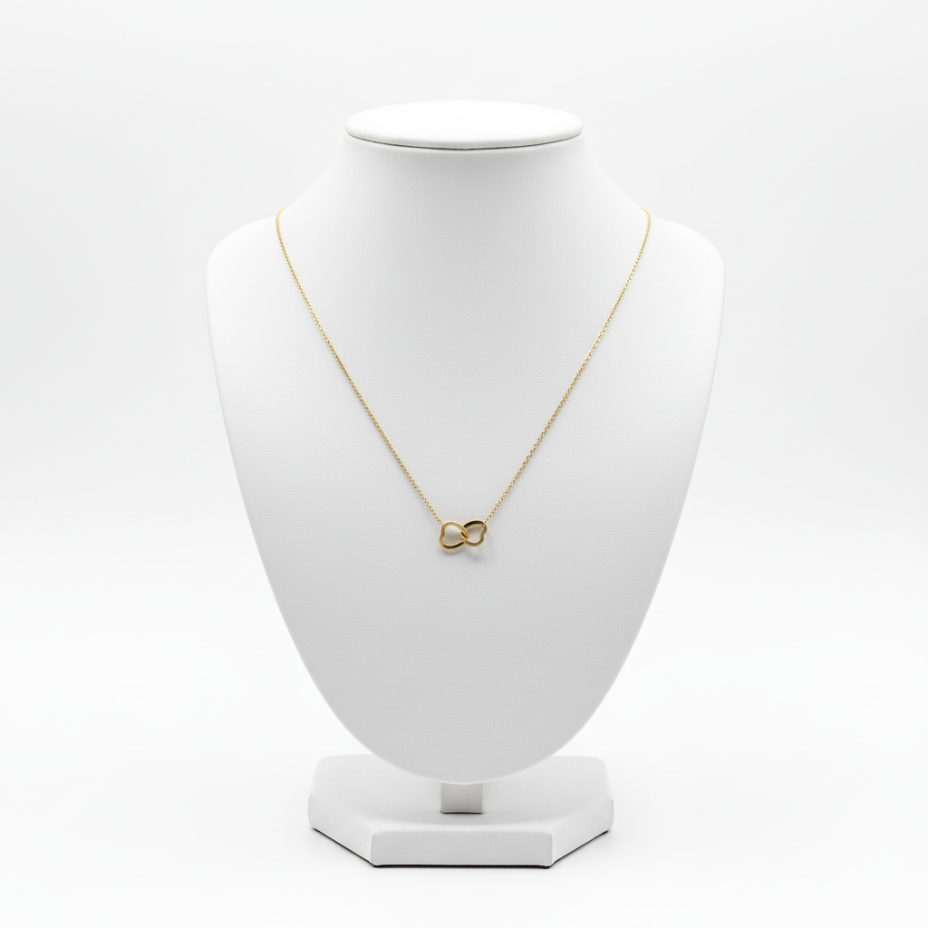 Collana intreccio gold