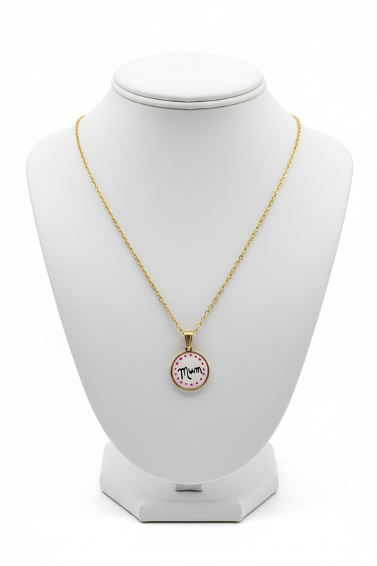 Collana con ciondolo Mum