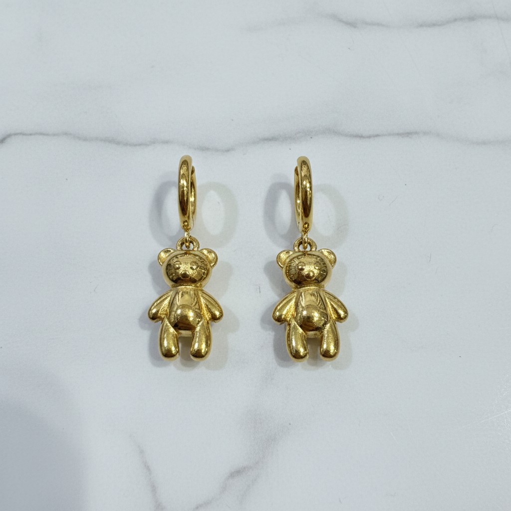 Orecchini Orsetto Gold